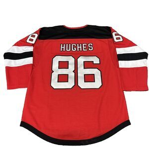 Jack Hughes 86 New Jersey Devils NHL Fanatics Jersey Size Youth  L/XL